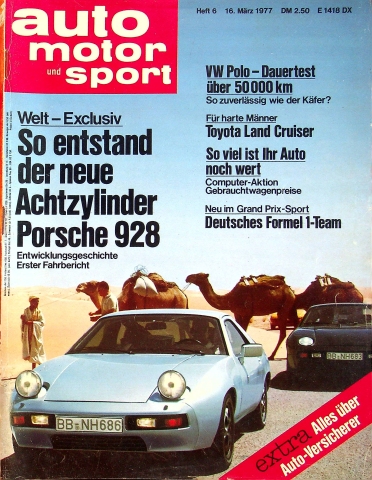 Deckblatt Auto Motor und Sport (06/1977)